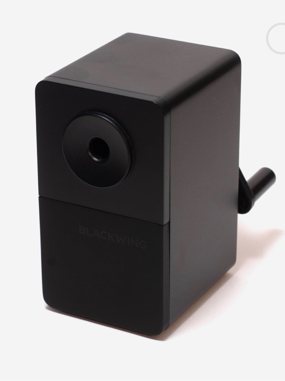 NIB Blackwing Desktop Pencil Sharpener Black